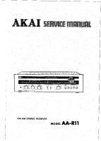 Akai AAR-11-Service-Manual